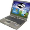 Laptop Dell Latitude D610 - Ordinateur portable 14,1" - Intel 2 Ghz - 80 Go - 2 Go de RAM - DVD - WIFI  - Windows XP Profesionnel - Couleur Grise.