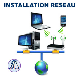 Installation réseau informatique