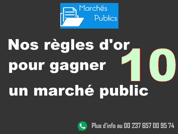 business plan agriculture en afrique comment gagner un marché public - appel d'offres