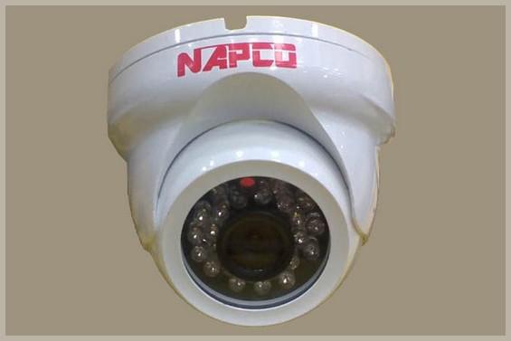 Cam ra de surveillance infrarouge d me de marque NAPCO ECS