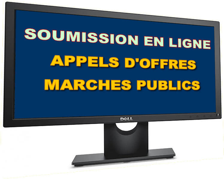 Soumission en ligne aux appels d'offres