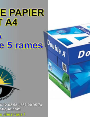 Rame de papier format A4 carton double A