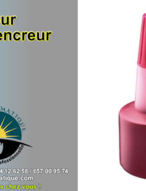 ENCRE TAMPON ENCREUR ROUGE