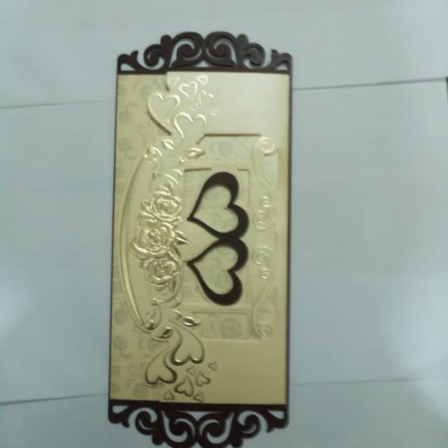 Faire part de mariage bois au Cameroun modèle 31 – Image 3