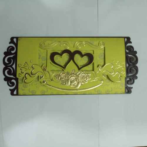 Faire part de mariage bois au Cameroun modèle 31 – Image 2