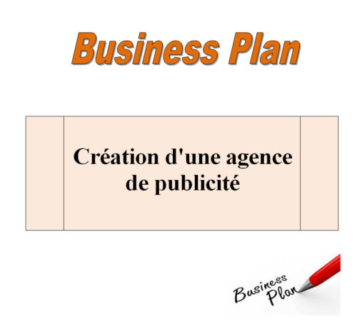 Business plan création agence de publicité