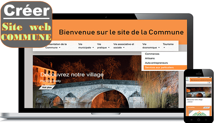 Créer site internet commune