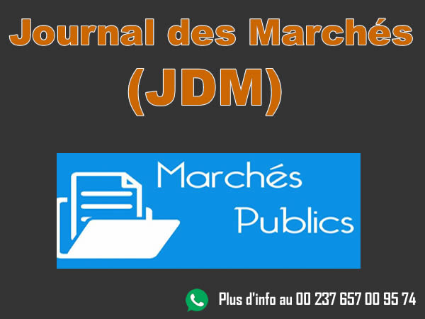 Journal des marchés publics - JDM