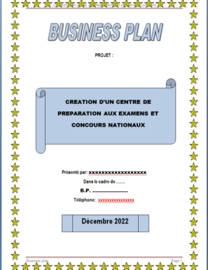 business plan agriculture en afrique Business plan preparation aux examens et concours
