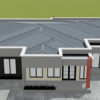 Plan de maison 7 chambres, 1 salon, 1 salle à manger, 1 cuisine et 4 douches – Image 2