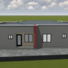 Plan de maison 7 chambres, 1 salon, 1 salle à manger, 1 cuisine et 4 douches – Image 8