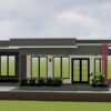 plan maison 7 chambres salon