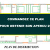 Plan de maison 4 chambres, 1 salon, 1 salle à manger, 1 cuisine et 3 douches – Image 9