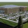 Plan architectural d'une salle de fête moderne de 400 places – Image 3
