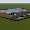 Plan architectural d'une salle de fête moderne de 400 places – Image 4