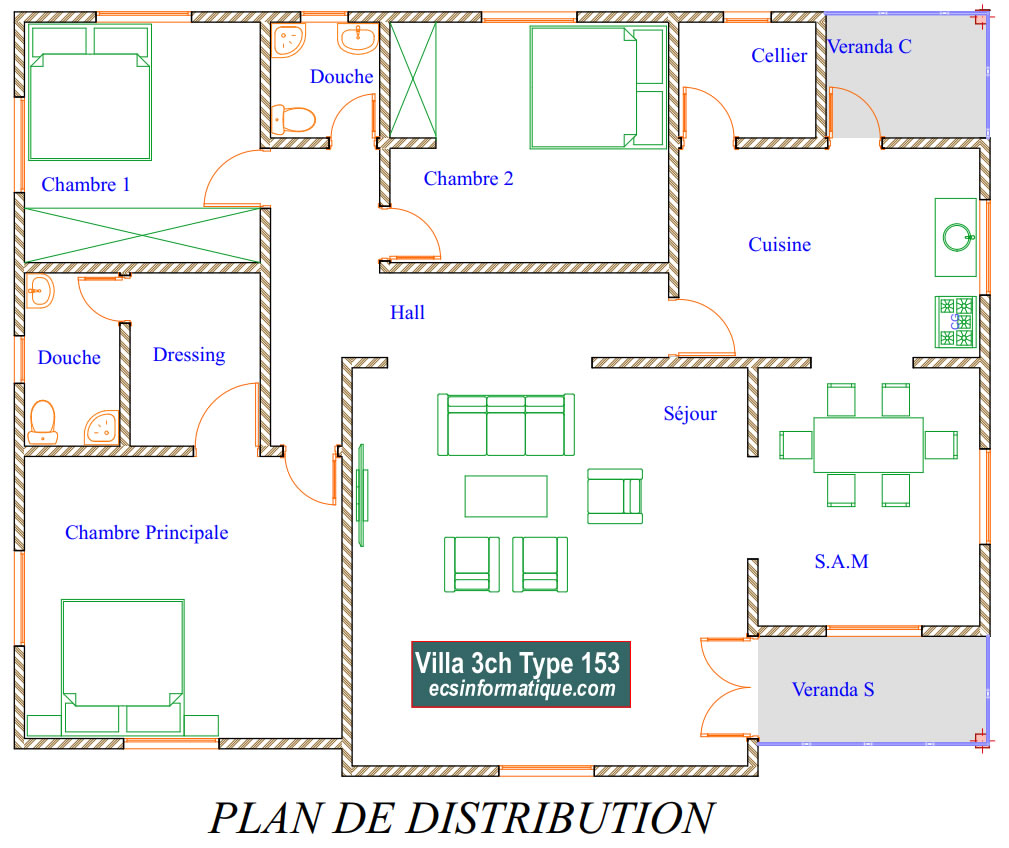 Villa T4 Type 33