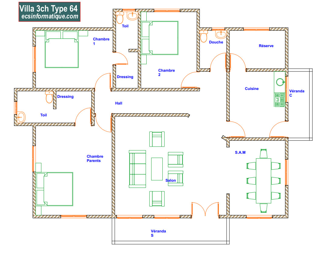 Villa T4 Type 24