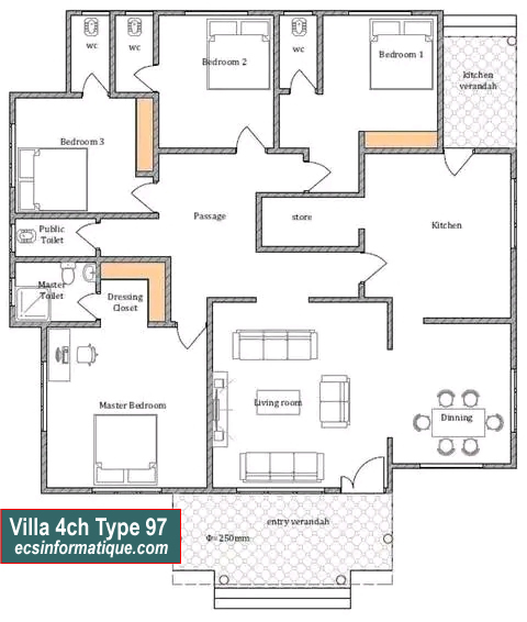 Villa T5