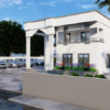 Plan de duplex simple et confortable 5 chambres un salon – Image 3