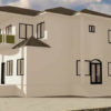 Plan de duplex confortable 4 chambres salons avec cuisine américaine – Image 8