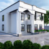 Plan de duplex simple et confortable 5 chambres un salon – Image 5