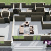 Plan de maison moderne de 4 chambres salon – Image 6