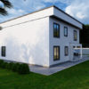 Plan de duplex simple et confortable 5 chambres un salon – Image 7