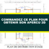 Plan de duplex très confortable 6 chambres un salon – Image 10
