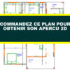 Meilleur plan de maison moderne 3 chambres salon – Image 9