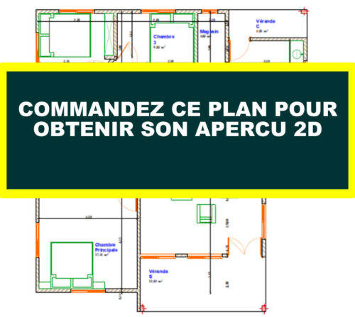 Meilleur plan de maison moderne 3 chambres salon – Image 9