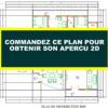 Plan de duplex avec appartement indépendant au rez de chaussée – Image 10