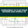 Plan de duplex avec appartement indépendant au rez de chaussée – Image 11