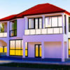 Plan de duplex avec appartement indépendant au rez de chaussée – Image 5