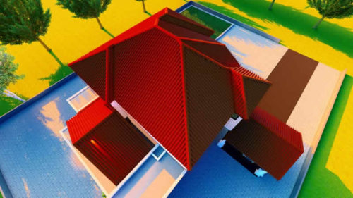 Plan de duplex avec appartement indépendant au rez de chaussée – Image 7