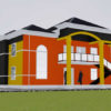 Plan de maison R+1 avec 2 appartements à l'étage – Image 5