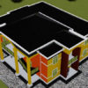 Plan de maison R+1 avec 2 appartements à l'étage – Image 6