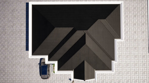 Plan de maison moderne en Afrique 4 chambres salon – Image 6