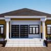 Très bon plan de maison de 3 chambres salon – Image 3