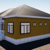Très bon plan de maison de 3 chambres salon – Image 4
