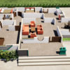 Meilleur plan de maison moderne 3 chambres salon – Image 8
