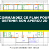 Plan de maison R+1 avec 2 appartements à l'étage – Image 10
